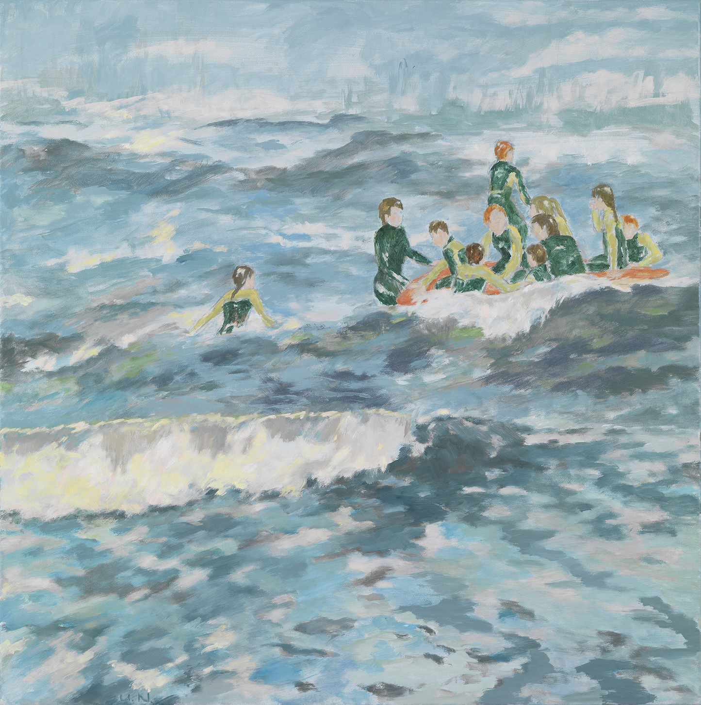 Ute Nengelken »Wellenspiel«