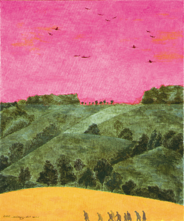 Ute Nengelken »Landschaft III«